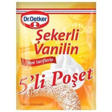 Dr. Oetker 5 li Şeker Vanilin Vanilya 30lu